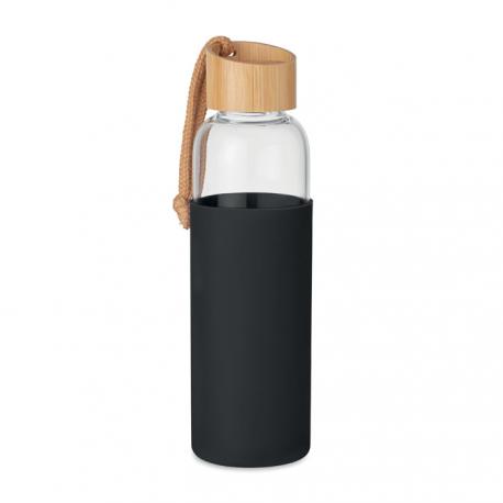 Botella vidrio 500 ml en funda Chai