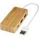 Hub USB de bambú Tapas Ref.PF124306-NATURAL 