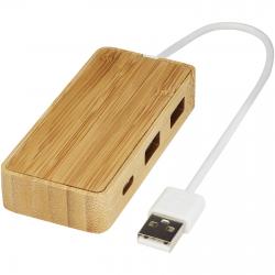 Hub USB de bambú Tapas