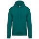 Sudadera con capucha de hombre Ref.TTK476-VERDE ESMERALDA