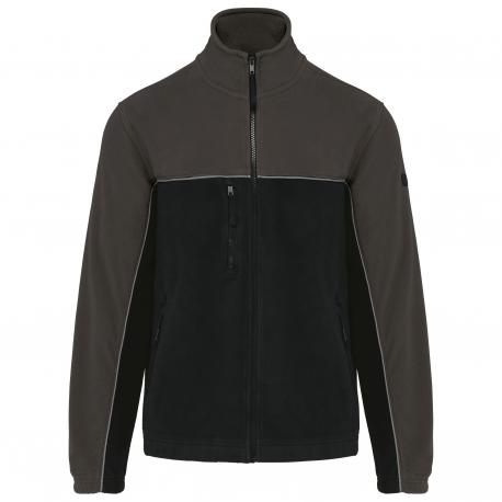 Chaqueta micropolar bicolor ecorresponsable - unisex