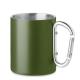 Taza personalizada metálica doble 300ml Trumba Ref.MDMO6873-VERDE OSCURO 