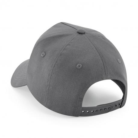 Gorra de 5 paneles con parche extraíble