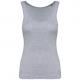 Camiseta de tirantes ecorresponsable mujer Ref.TTK3024IC-GRAY DE OXFORD