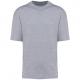 Camiseta oversize manga corta unisex Ref.TTK3008-GRAY DE OXFORD