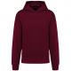 Sudadera de felpa oversize con capucha unisexe Ref.TTK4018-WINE