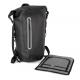 Mochila impermeable con compartimento para el casco Ref.TTKI0188-NEGRO 