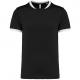 Camiseta rugby manga corta  unisex Ref.TTPA4027-NEGRO