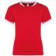 Camiseta rugby manga corta infantil Ref.TTPA4028-ROJO DEPORTIVO