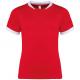 Camiseta rugby manga corta infantil Ref.TTPA4028-ROJO DEPORTIVO