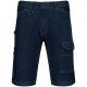 Bermuda denim multibolsillos hombre Ref.TTWK715-ENJUAGUE AZUL