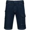 Bermuda denim multibolsillos hombre