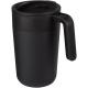 Taza de 400 ml con doble pared reciclada Nordia Ref.PF100731-NEGRO INTENSO 