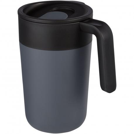 Taza de 400 ml con doble pared reciclada Nordia