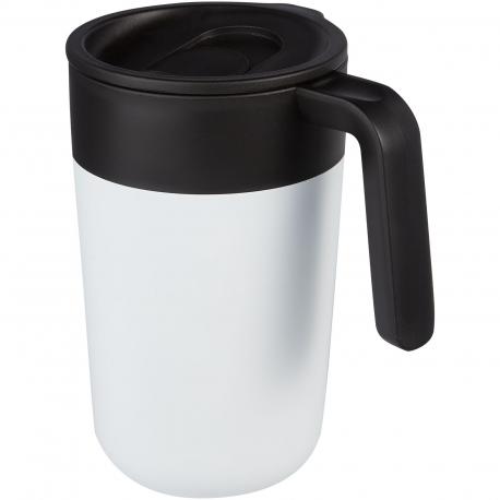 Taza de 400 ml con doble pared reciclada Nordia