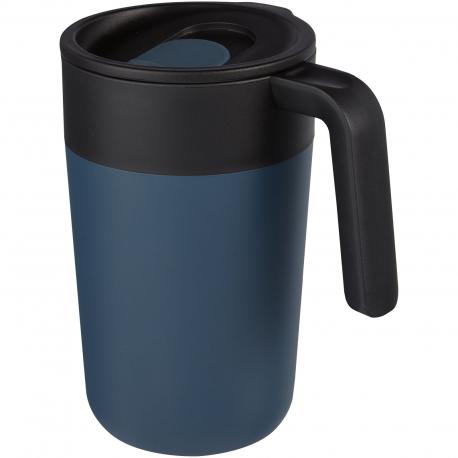 Taza de 400 ml con doble pared reciclada Nordia