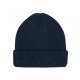 Gorro de punto canalé con doble dobladillo Ref.TTKP951-TWILIGHT BLUE 