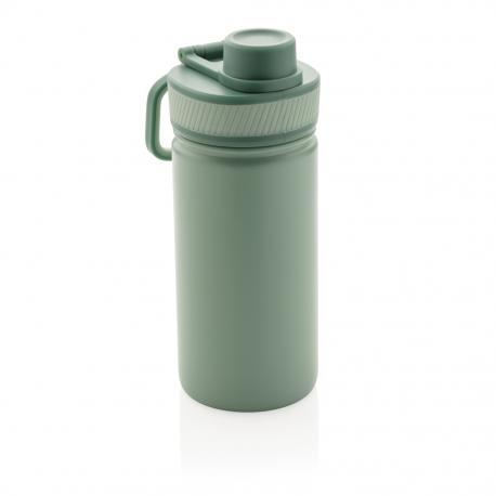 Botella de acero al vacío con tapa deportiva 550ml