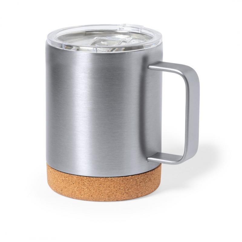 Tasse promotionnelle 360 ml acier inoxydable recyclé Bjorn