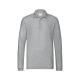 Polo adulto Premium long sleeve Ref.1380-GRIS