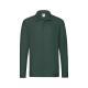 Polo adulto Premium long sleeve Ref.1380-VERDE OSCURO