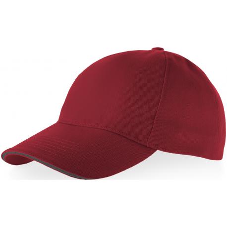 Gorra sándwich de 5 paneles Garnet