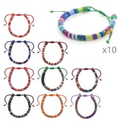 Set 10 pulseras 'friendship'