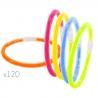 Pulseras luminosas "neón" (pack de 120)