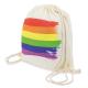 Mochila de algodón 'rainbow' Ref.CF10312- 