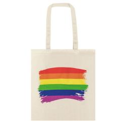 Bolsa de algodón promocional 'rainbow'