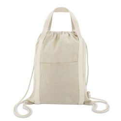 Bolsa mochila de algodón reciclado 'yala'