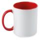 Mug de cerámica para sublimación Cartagena 330ml Ref.CF61700-ROJO 