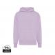 Sudadera con capucha Iqoniq Yoho de algodón reciclado Ref.XDT9402-LAVANDA