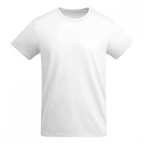 Camiseta tubular de manga corta en algodón orgánico certificado OCS BREDA