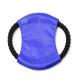 Frisbee para mascotas con tejido central de RPET y cuerda de algodón DEMAK Ref.RAN1025-ROYAL 