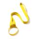 Lanyard portavasos con banda de silicona adaptable ALDAZ Ref.RLY7047-AMARILLO 