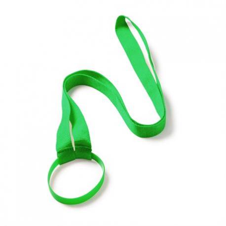 Lanyard portavasos con banda de silicona adaptable ALDAZ