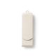 Memoria USB con cuerpo y clip giratorio de fibra de trigo KINOX Ref.RUS4193-CRUDO