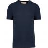 Camiseta slub ecorresponsable cuello redondo y manga corta