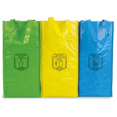 Bolsa triple eco non woven laminada