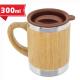 Vaso bambu/acero inoxidable 