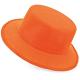Sombrero de ala ancha cordobés Ref.CFN043-NARANJA/FLUOR 