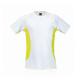 Camiseta adulto Tecnic combi Ref.4473-AMARILLO FLUOR