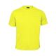 Camiseta adulto Tecnic rox Ref.5247-AMARILLO FLUOR