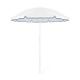 Sombrilla de playa 150cm diámetro Mojácar Ref.8448-BLANCO/AZUL 