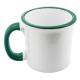 Mug de cerámica para sublimación Nostalgia 300ml Ref.CFZ6000-VERDE 