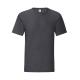 Camiseta de algodón de adulto color Iconic 150g/m2 Ref.1324-GRIS OSCURO