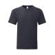 Camiseta de algodón de adulto color Iconic 150g/m2 Ref.1324-MARINO OSCURO