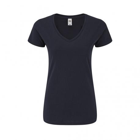 Camiseta de mujer color Iconic V-Neck 150g/m2