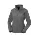 Chaqueta softshell material reciclado mujer Ref.TTR901F-GUARDAESPALDAS GRIS